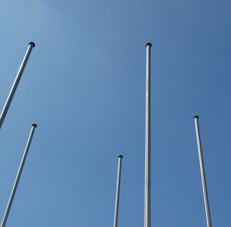 Decorative Garden Flagpole